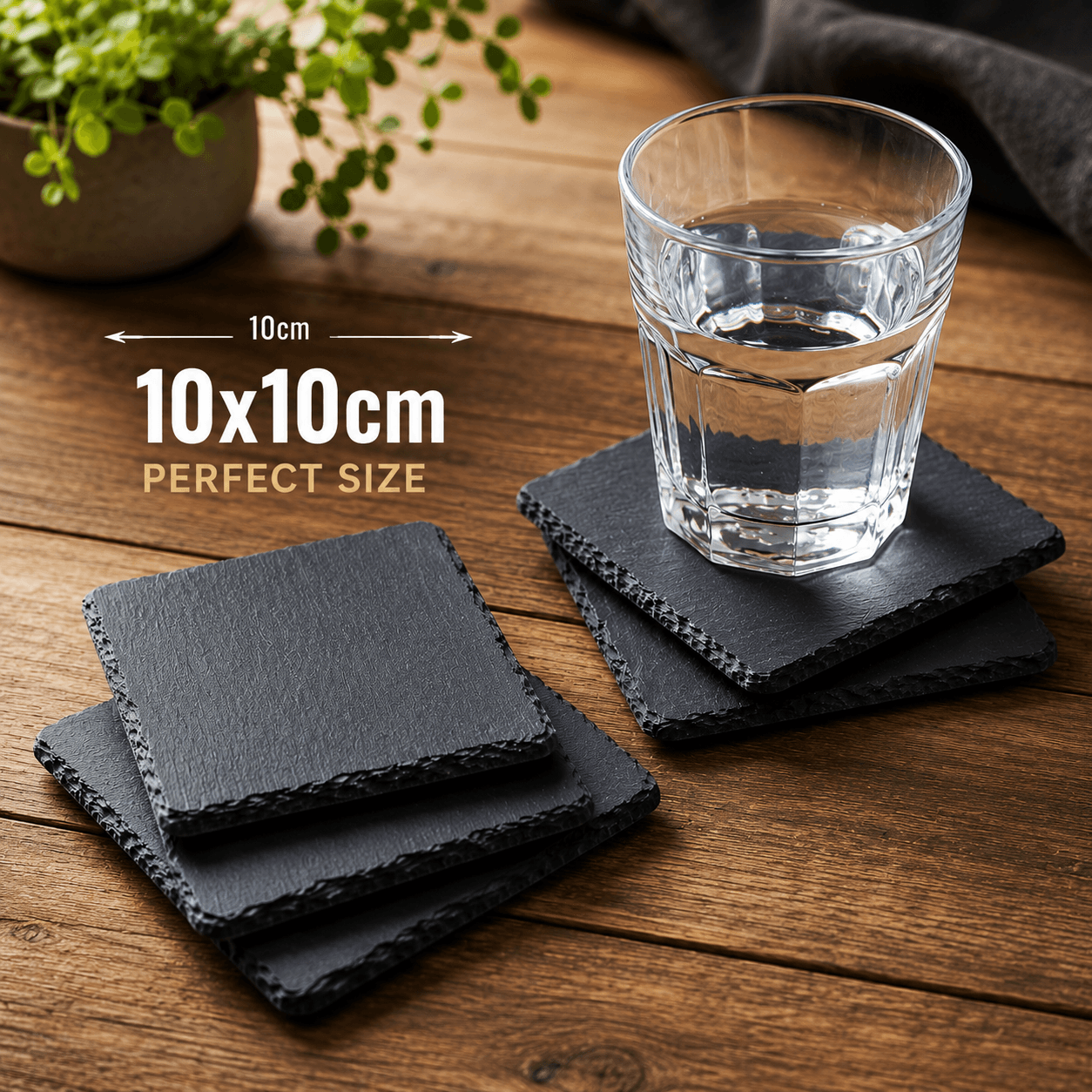 Камени подметачи 10x10см сет 6 — image 1