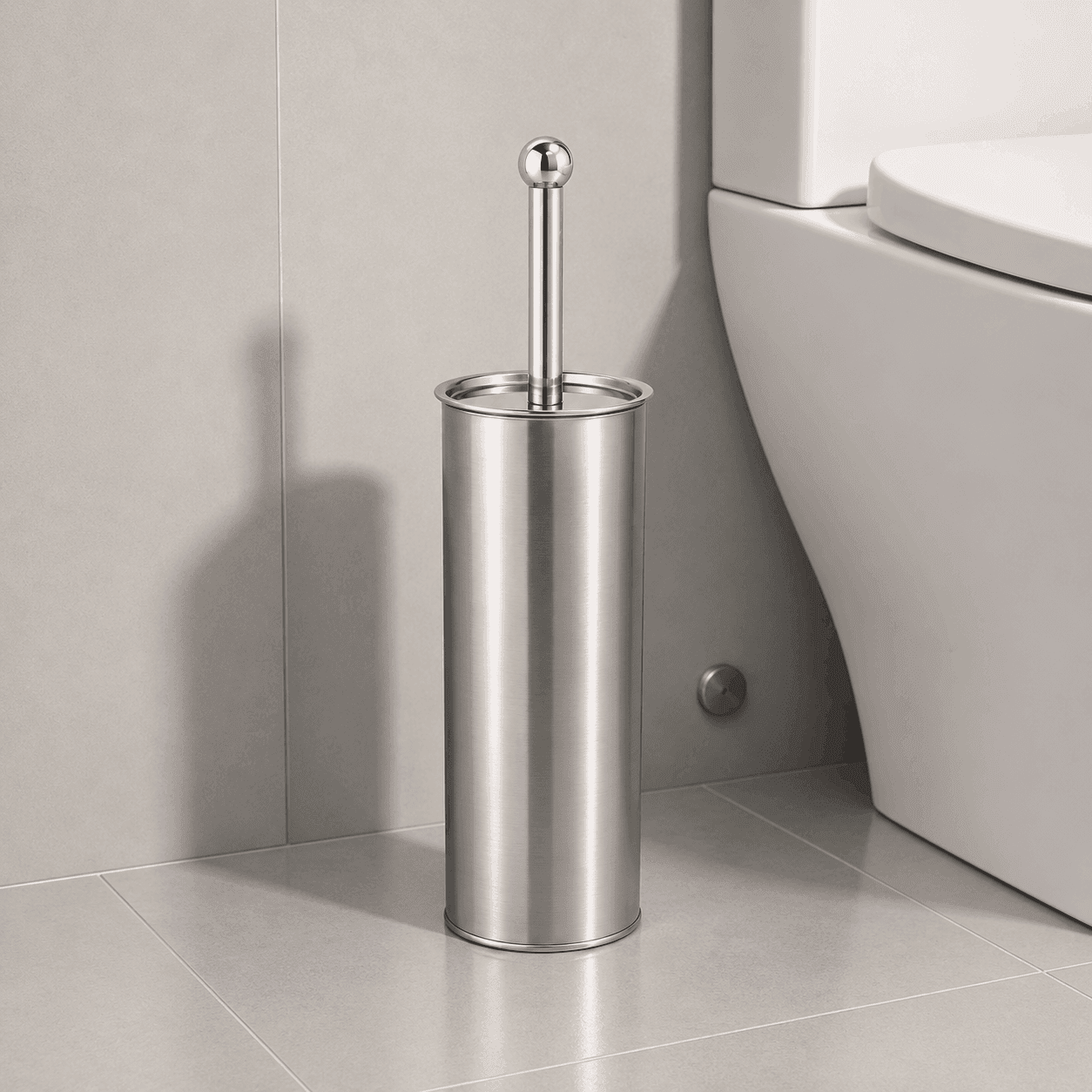 Метална WC Четка – Инокс — image 1